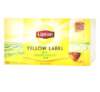 Чай чорний Lipton Yellow Label 2г*50шт