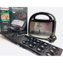 Сендвічниця 4 в 1 Rainberg RB-5408 | вафельниця | гриль | горішниця | сендвічниця