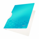 Папка з кліпом Leitz WOW ColorClip, A4 PP, колір «бірюзовий металік», арт.41850051