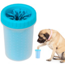 Лапомийка для собак NBZ Soft Gentle склянка для миття лап тварин 15 см Blue