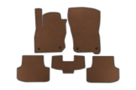 Коврики EVA (Коричневые) для Volkswagen Golf 8 2019- гг