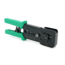 Инструмент VegGieg V-E113 для обжимки RJ-45 (8P8C) и RJ-12/11 (6P6C) 4P4C, Черно/Зеленые Q10