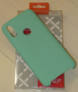 Чехол DEF для Xiaomi Redmi 7 Aqua silicone мятный