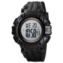 Годинник наручний чоловічий SKMEI 1545BKWT BLACK-WHITE, водонепроникний