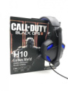 Проводные наушники CALL OF DUTY H10 игровые с микрофоном Черный