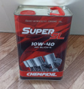 Масло ДВС полусинтетика 10W-40 Chempioil Super SL SL/CH-4, ACEA A3/B3, 4л, (metal)