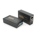Активный удлинитель VGA 100m по витой паре через RJ-45, Black, BOX