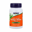 Гинкго Билоба, Ginkgo Biloba, Double Strength, Now Foods, 120 мг, 50 капсул