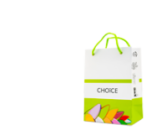 Пакет Колосок подарунковий паперовий Choice 14*20*9