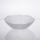 Салатница маленькая стеклянная прозрачная 350 мл круглая 64486-50