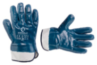 Перчатки Intertool масло-бензостойкие с твердым манжетом 10.5« (SP-0001W) (6 шт.)