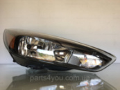 Фара Ford Focus mk3 15-18 правая галоген, тёмная F1EZ-13008-GY