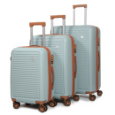 PODIUM Дорожная Чемодан 31 ABS-пластик FASHION A12 blue