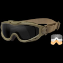 Wiley X SPEAR Dual Сірі/Прозорі/Помаранчеві лінзи Защитные баллистические очки Серые/Прозрачные/Оранжевые линзы