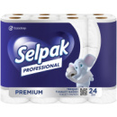 Туалетная бумага Selpak Professional Premium 3 слоя 24 рулона (8690530118201)