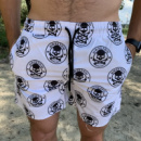 Плавательные Шорты Philipp Plein Round Skull White