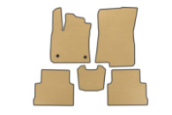 Коврики EVA (2 ряда, Бежевые) для Dacia Jogger 2022- гг