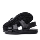 Шкіряні сандалі Ecco колір  чорний