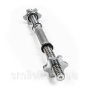 Гантельний гриф EasyFit 45 см Ø 25 мм хромований