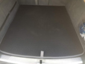 Коврик багажника SW (EVA, черный) для Ауди A6 C7 2011-2017 гг
