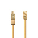 Кабель Lightning-microUSB-Type-C-USB 1 м Gplex Remax RC-070th-Gold