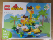 Дитячий конструктор лабіринт із кульками Жираф Аквапарк