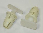 Клипса молдинга порога Mercedes S W220  A0019889781 0019889781