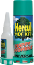 Супер клей з активатором HAPPY MOMENT (100 гр+400 мл) / HERCUL