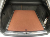 Коврик багажника SW (EVA, кирпичный) для Ауди A6 C6 2004-2011 гг