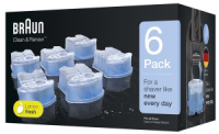 Картриджи для бритв Braun Clean & Renew CCR6 6411320 6 шт