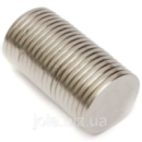 Неодимовый магнит диск 12×2 мм N42 NdFeB – мощный супермагнит с никелевым покрытием