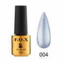 Гель-лак «Кошачий глаз» F.O.X. Crystal Cat Eye № 004, 6 мл
