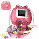 Детский косметический набор сумка для макияжа с зеркалом Kids Pretend Toy Bag