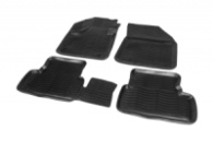 Резиновые коврики (4 шт, Niken 3D) для Peugeot 3008 2016-2024 гг