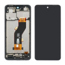 Дисплей для INFINIX Smart 8 Pro (X6525B) с чёрным тачскрином и корпусной рамкой