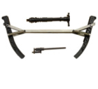 Комплект адаптеров для балансировки колёс мотоциклов с подшипником в ступице BRIGHT MJ-II