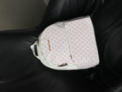 Рюкзак  Michael Kors Kenly Medium Adina біло-пудровий