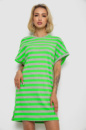 Туніка в смужку, колір салатовий, 238R801