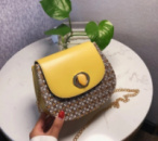 Женская сумка в стиле Ретро (желтая)