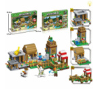 Конструктор Село Майнкрафт LD600 Конструктор Майнкрафт Село зі світловим ефектом 778 деталей
