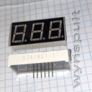 DISPLAY 5361BG1-1 0,56* GREEN/ANOD 3DIGIT 8 SEGMENT