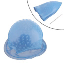 Шапка шапочка для мелирования волос с крючком многоразовая, силиконовая