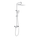 Душова система латунна універсальна Lidz Orion 1030 на три споживача (з виливом) (k35) LDORI1030CRM48092 Chrome