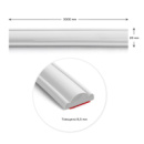 Молдинг 3000х20х8,5 мм Білий SW-00002673