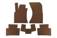 Коврики EVA (2019-2024, Коричневые) для Porsche Macan