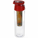 Бутылка для напитков My Bottle с колбой под фрукты (700MB) Красная