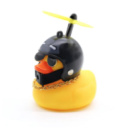 Автомобильная утка с шлемом и креплением Funny Ducks Black Iron Man 5179