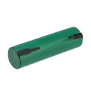 Аккумулятор литиевый 18650, Li-ion, 3.6V, 2500 mAh, 15A, с лепестками для пайки