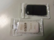 Силиконовый чехол-накладка для iPhone 4G/S черный