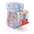 Автоматический  выключатель BEIYI DZ47-63-2P-B63A, B63, 300-800W. 12-96V прозрачный корпус